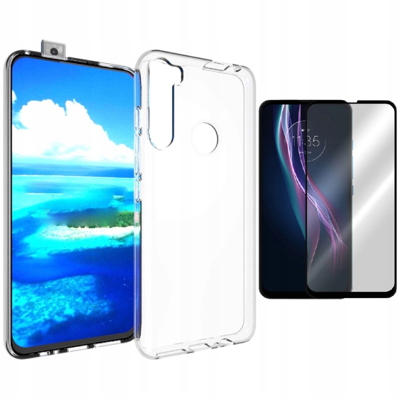 

Etui Air Obudowa Do Motorola One Fusion+ + Szkło