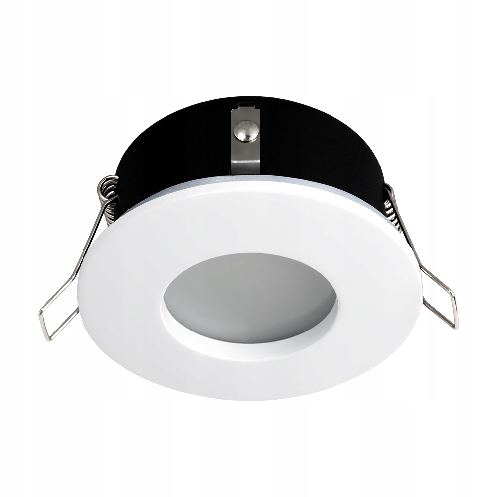 Oprawa halogenowa oczko sufitowe łazienka podbitka IP44 do LED BIAŁA