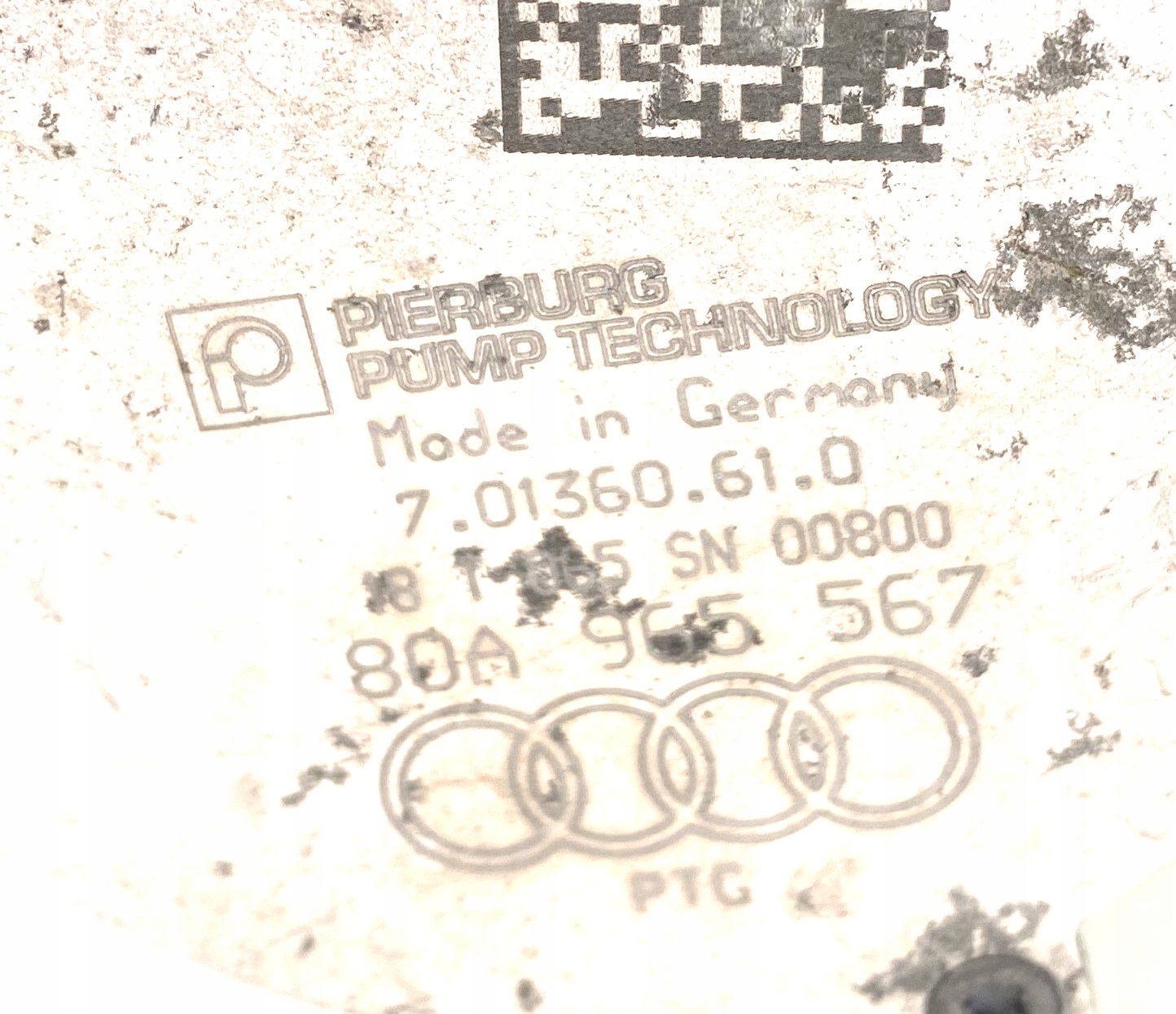 supplementary water pump PORSCHE PANAMERA 971 OE