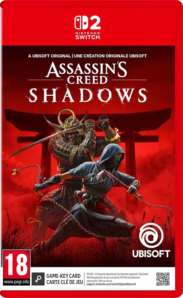 ASSASSIN's Creed Shadows PL | Nintendo Switch 2 | Wydanie Pudełkowe