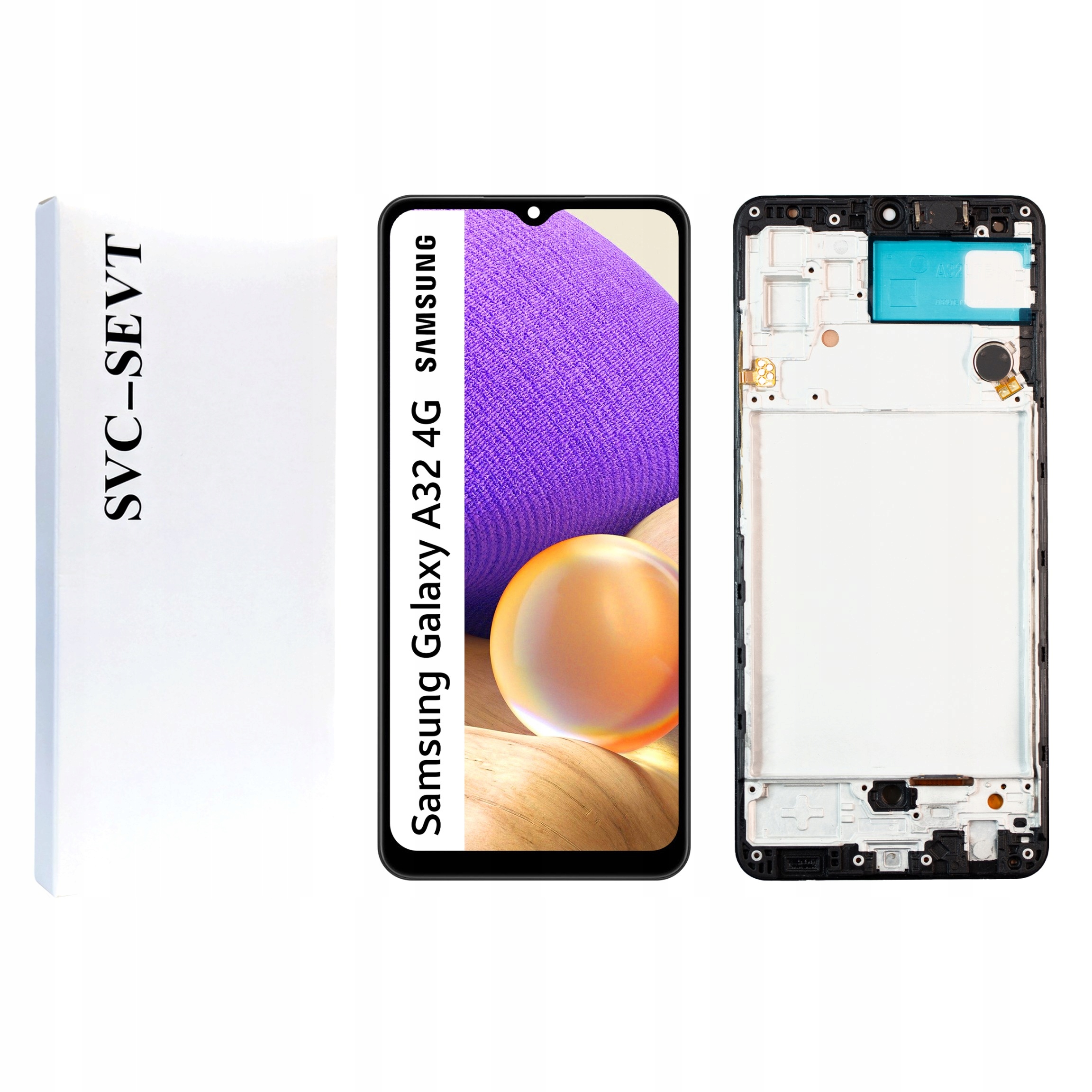 Displej s rámečkem pro Galaxy A32 4G Originál Zila Display Panel LCD