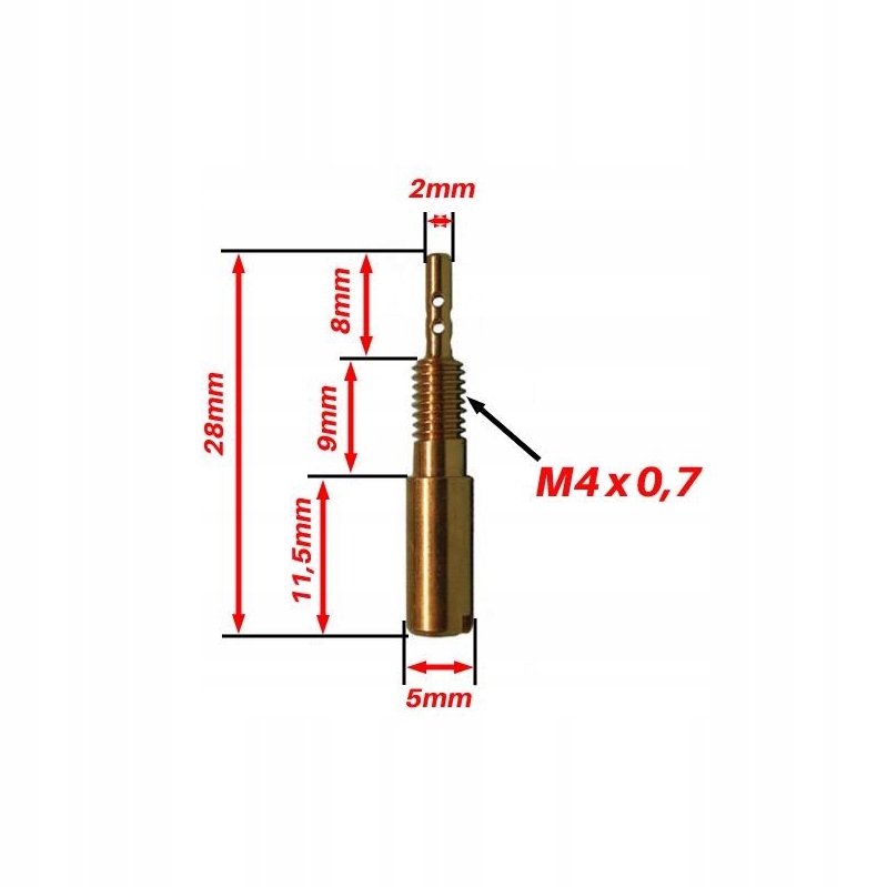 Dysza wolnych obrotów 32,5 0,325 Mikuni VM28/486