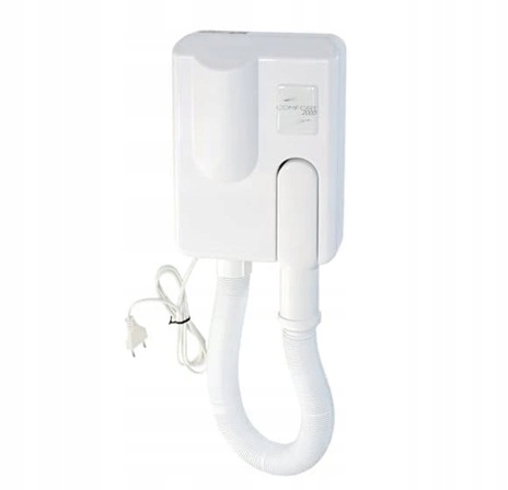 Profesionálna hotelová bazénová sušička vlasov 114 T biurotop Biela