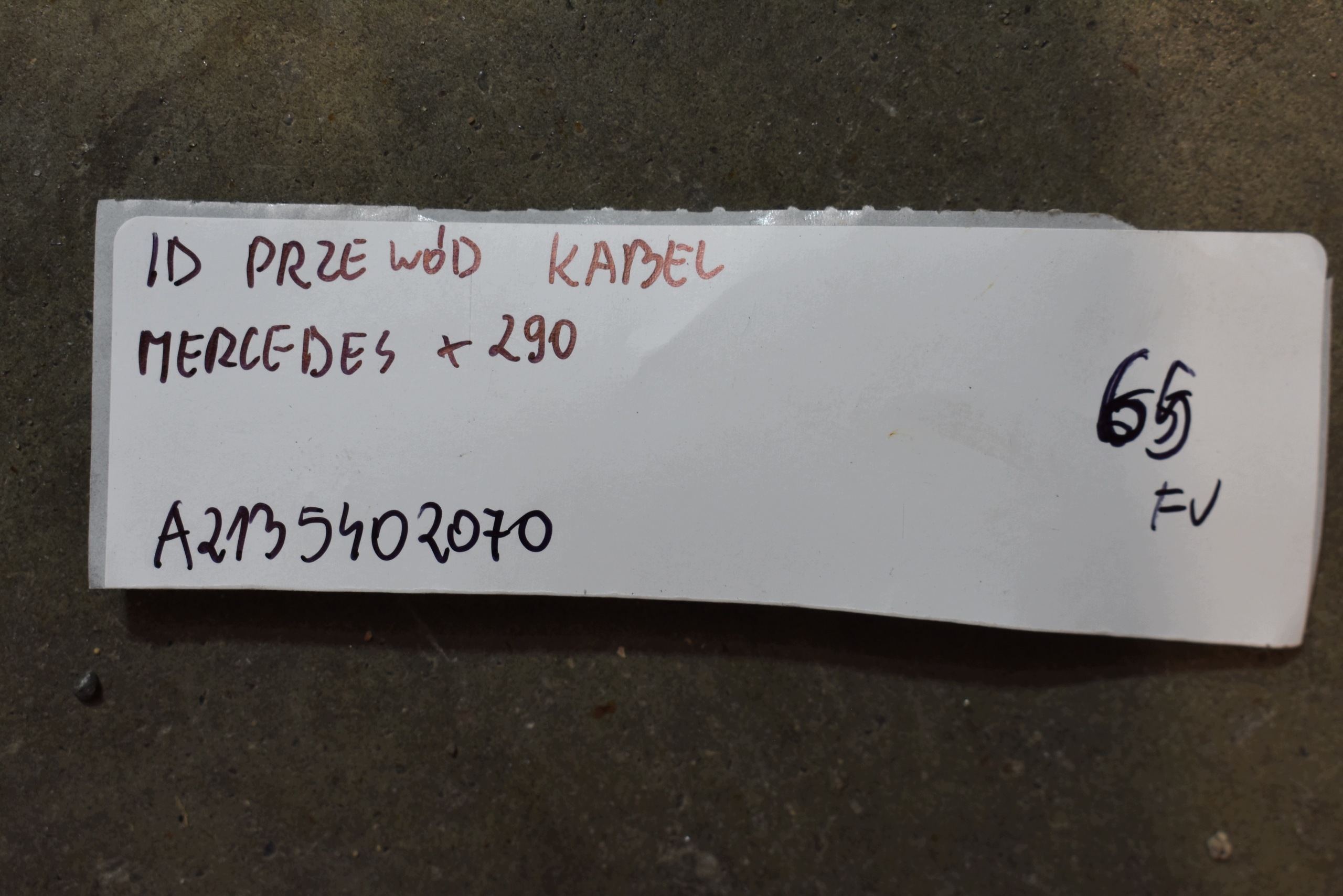 IDEALNY prijenos KABEL MERCEDES X290 1