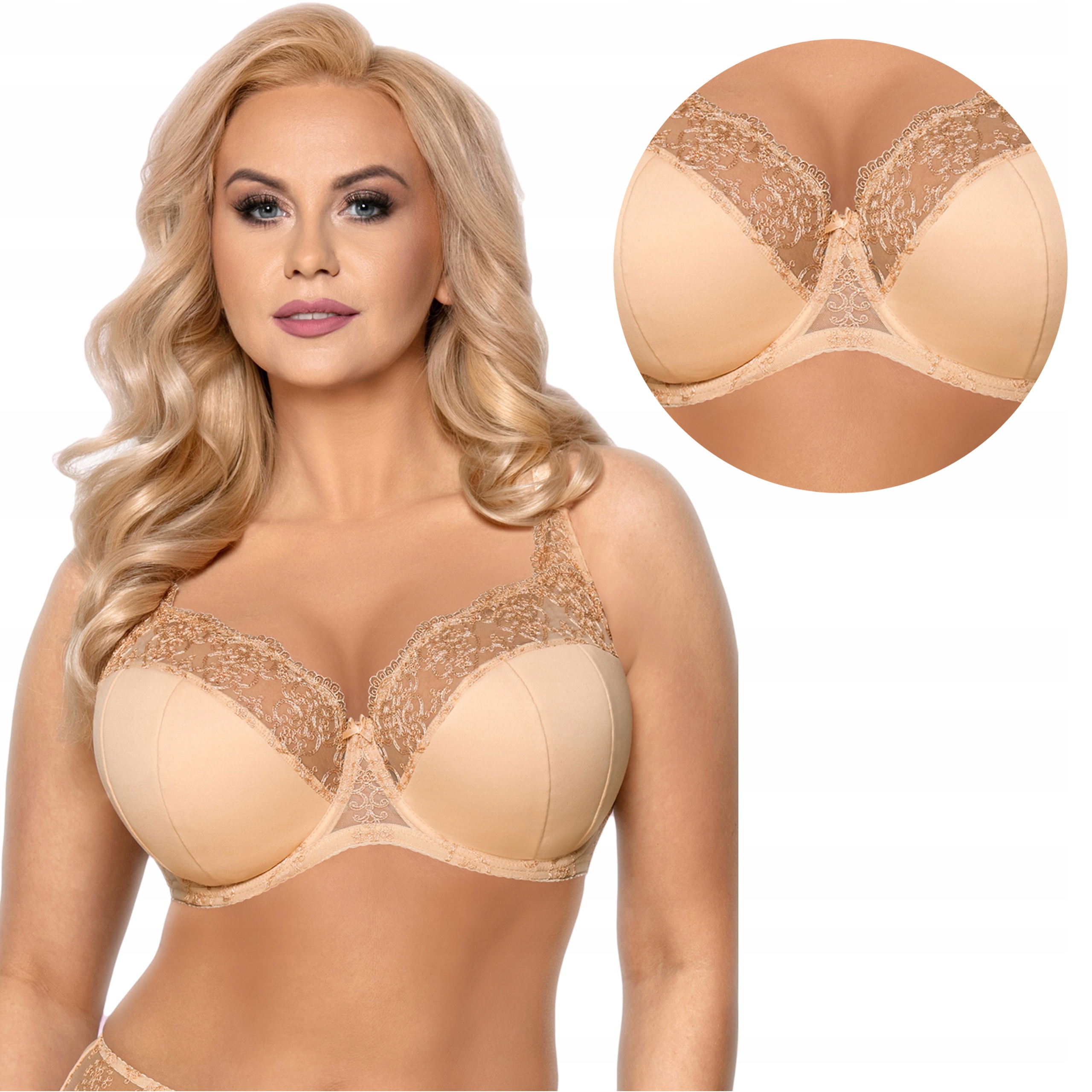 

Biustonosz semisoft Vena VB-355 Maxi, beżowy, 80H