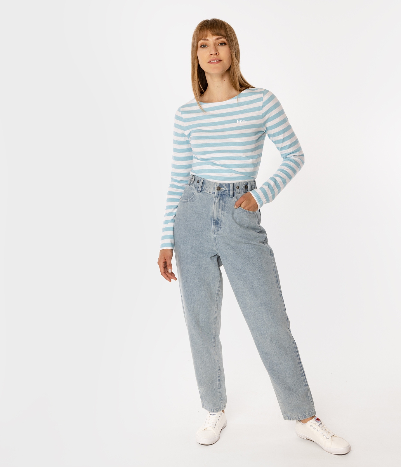 LEE COOPER Spodnie damskie mom jeans MOLI S