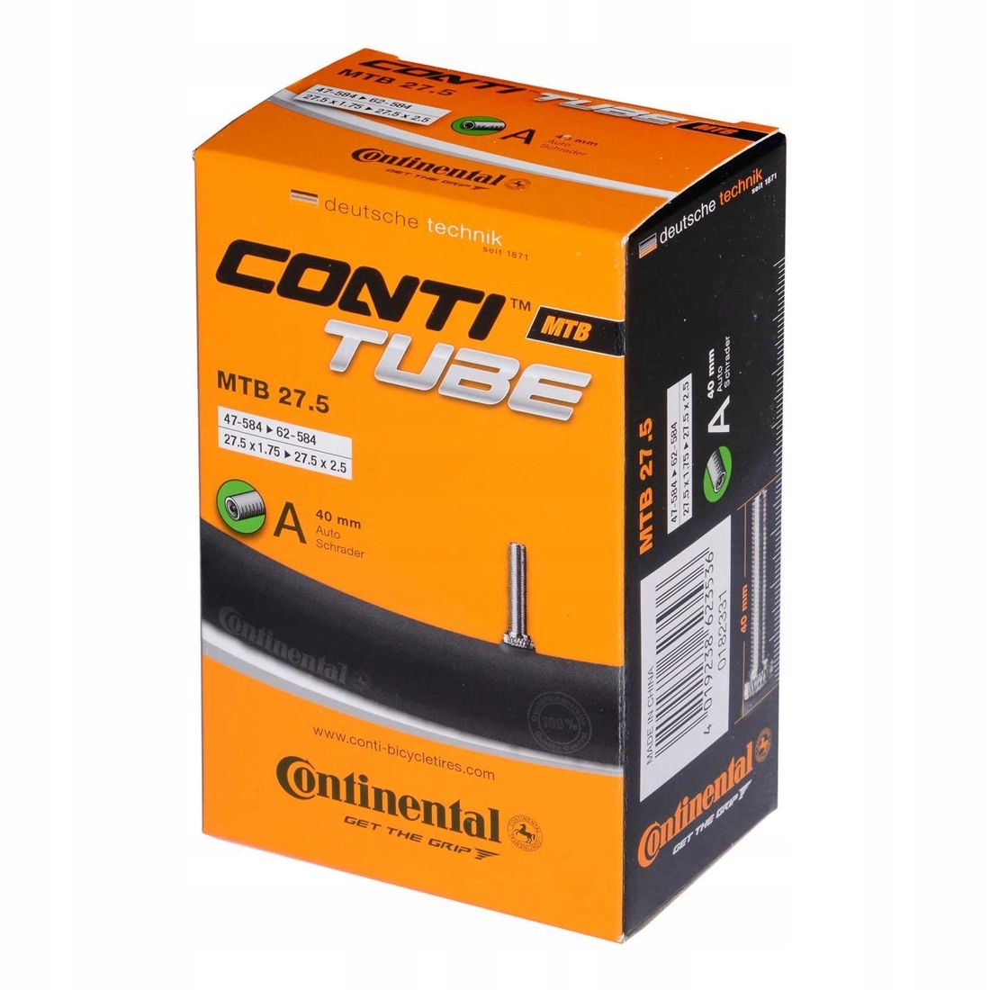 

Continental Dętka Mtb 27,5x1.75/2.5 40mm auto