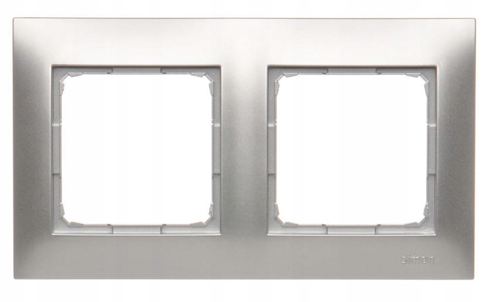 

Simon 54 Ramka Podwójna Srebro Kontakt DR2/43