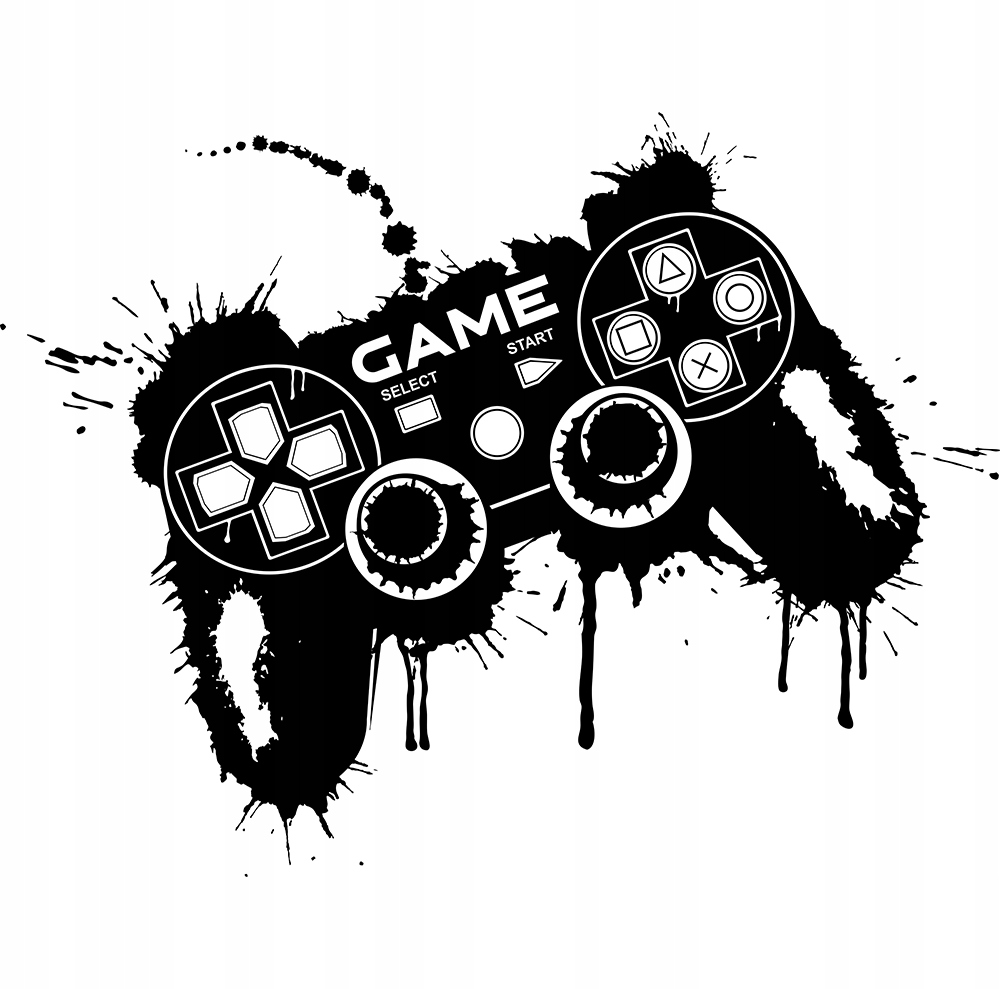 

Naklejka na ścianę Motyw Game Pad 44x57 cm