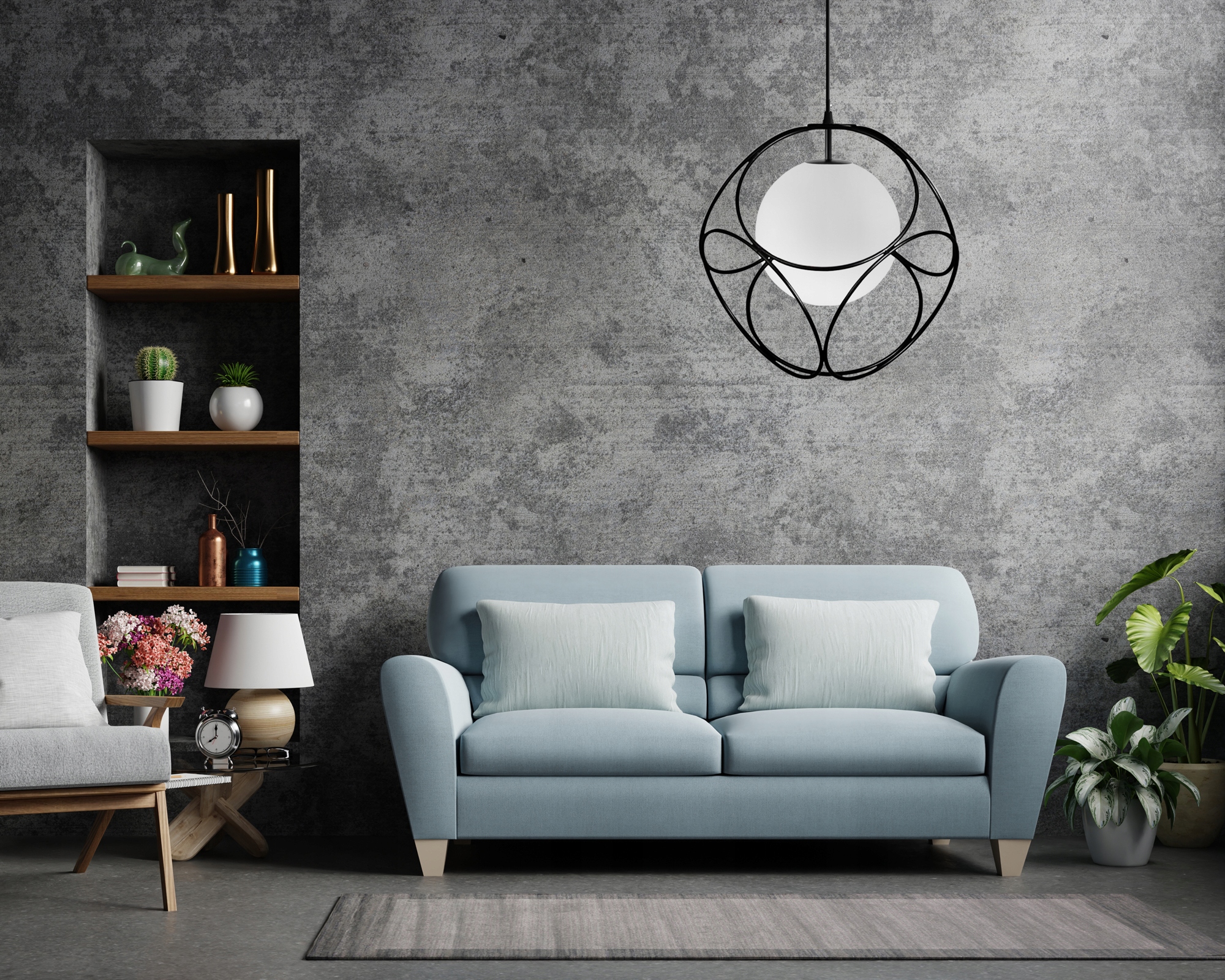 LAMPA WISZĄCA LOFT INDUSTRIAL CZARNA METALOWA E27 Kolekcja LOFT