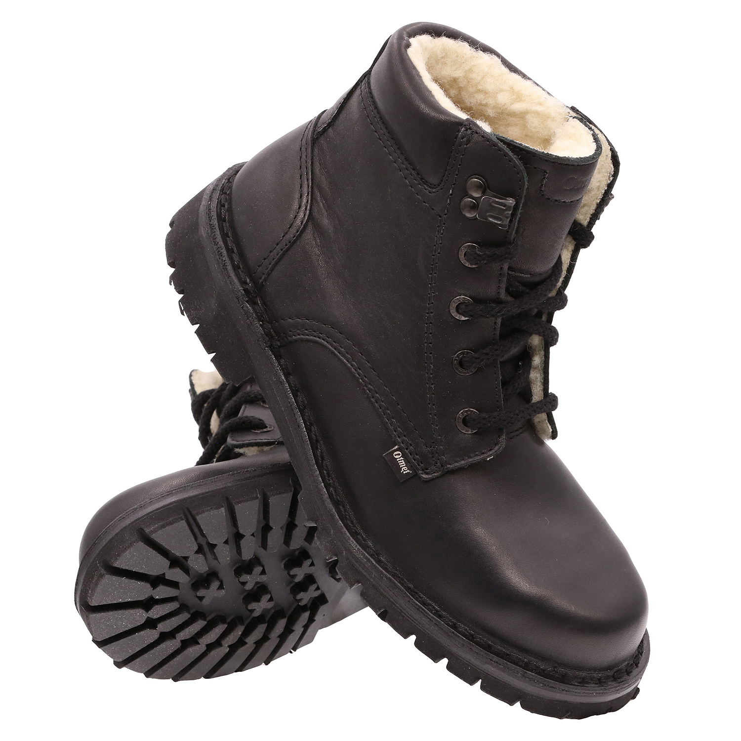 Otmęt zimní kožená obuv zateplená ovčí vlnou OT-420-DO euroobuv