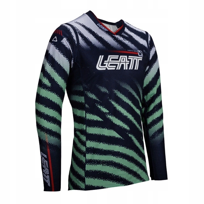 Mikina cross Leatt Moto 5.5 Ultraweld Matcha zelená čierna biela Darčeky