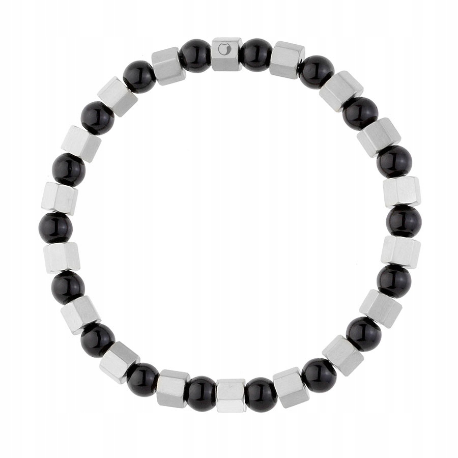 Náramek Manoki pánský onyx Ocel 316L 18 cm