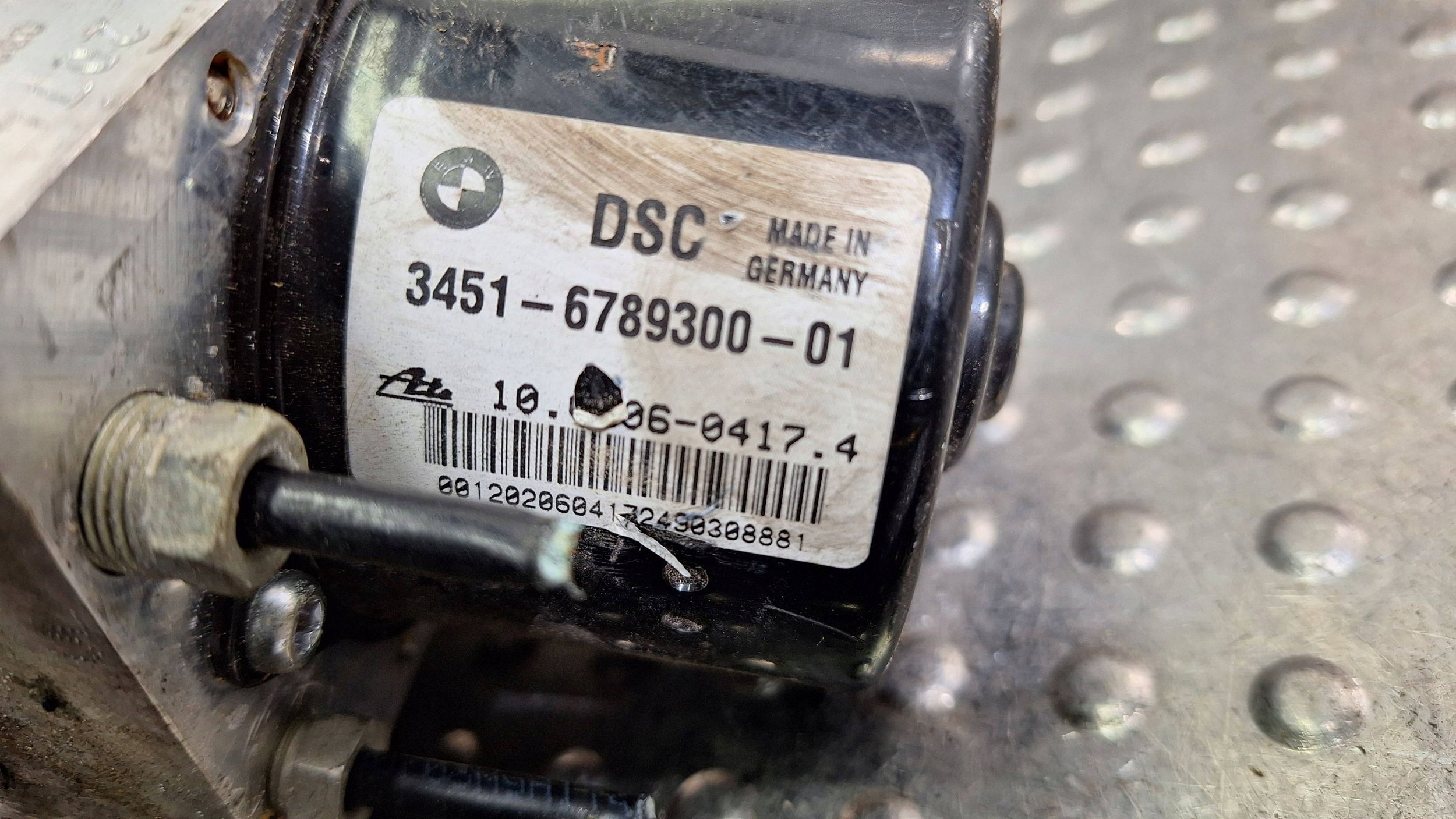 pump control unit ABS 6789301 6789300 BMW E81 E87 E90 E91 E92 E93