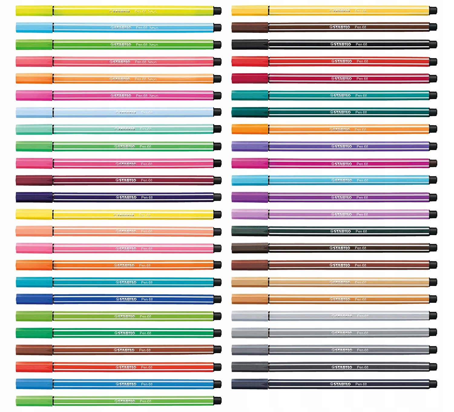 Neonowy Pisak Stabilo CIENKI Ozdobny DŁUGOPIS Cienkopis dla Dzieci PISAKI Płeć chłopcy dziewczynki