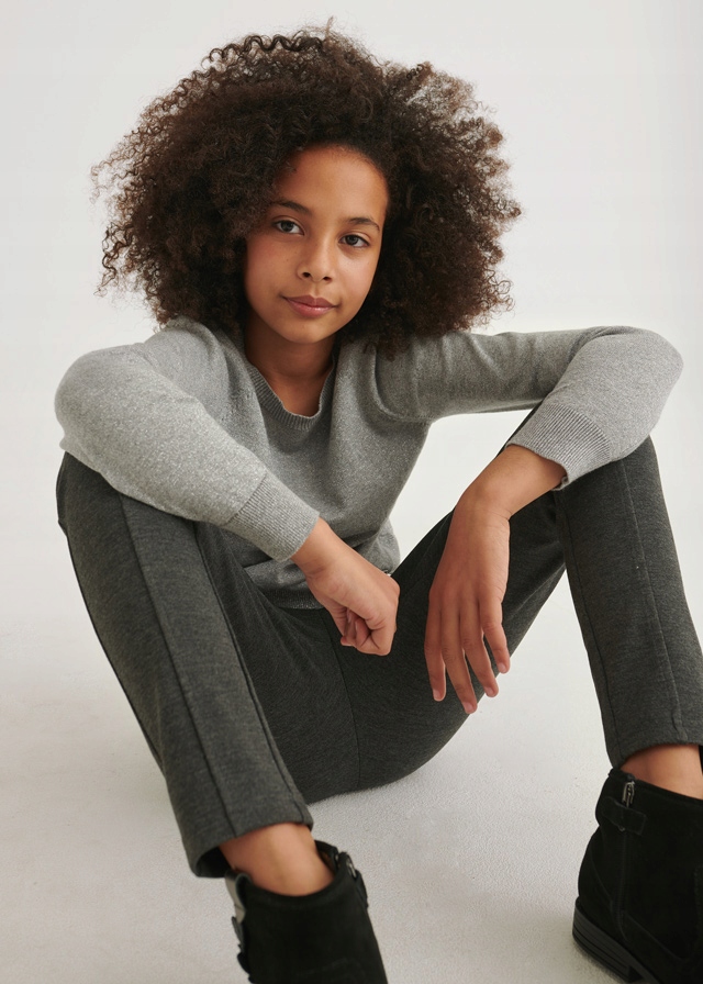 SZARE DZIANINOWE SPODNIE 7586 MAYORAL 152 cm