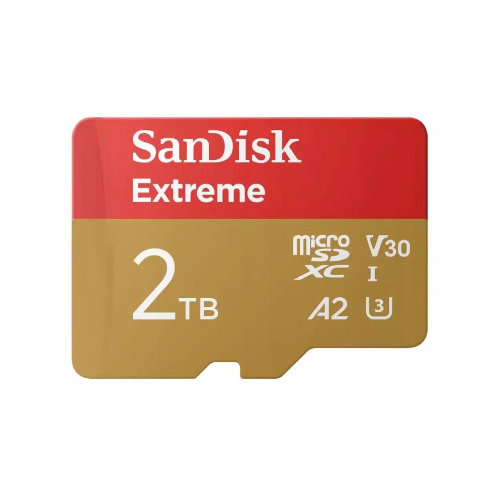 SanDisk Extreme micro Sdxc 2TB 240/140 MBs Karta Pamięci