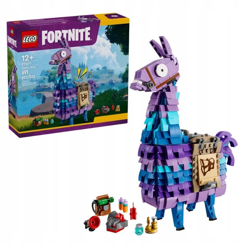 Lego Fortnite 77071 Lama Zásobovací Sada Stavebnice 691 Dílků 12+