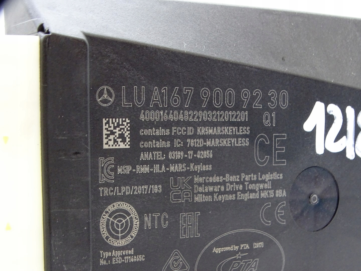 module control unit KEYLESS MERCEDES CLA II C118 X118 A1679009230