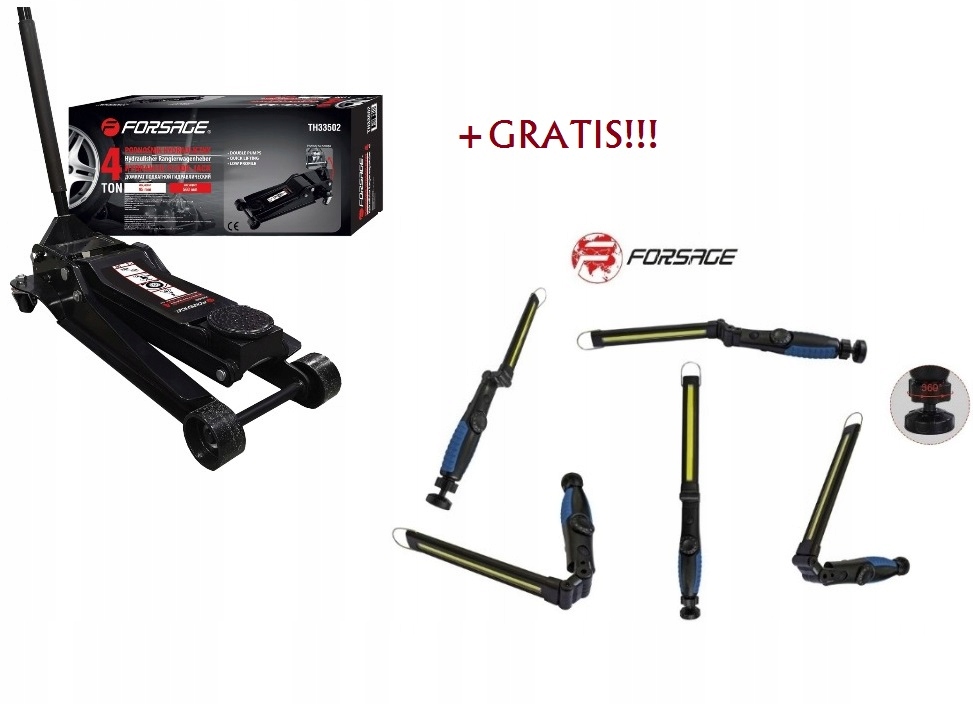 PODNOSNIK NISKOPROFILOWY LEWAREK 2 TLOKI 4T GRATIS