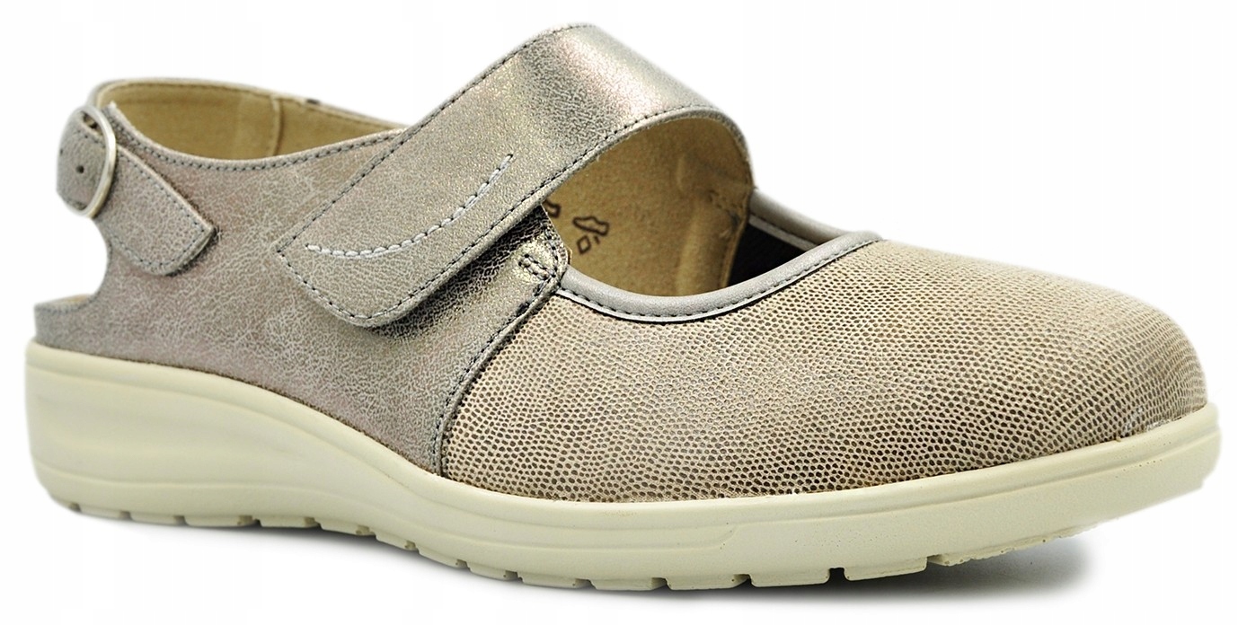 Lehké, pružné a pohodlné široké boty pro seniory Solidus kate 40 2/3