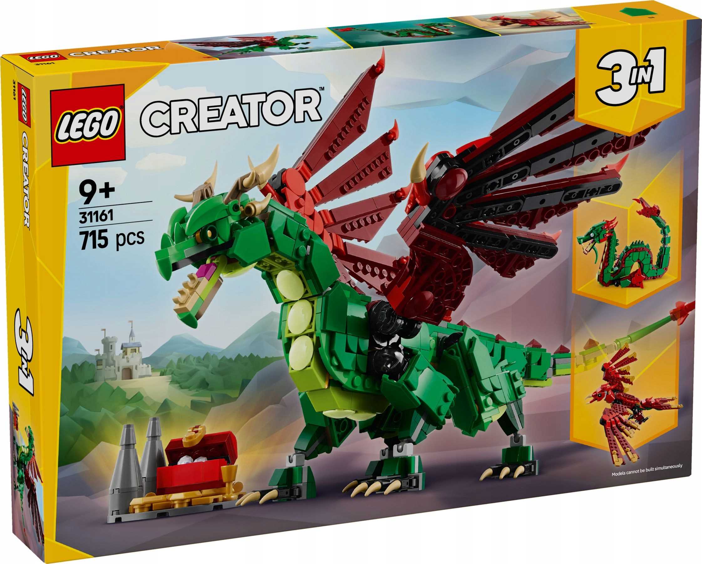 31161 Lego Creator Středověký drak