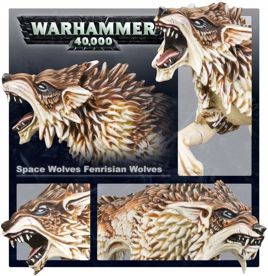 Space Wolves - Fenrisian Wolves Warhammer 40000 Frakcje Space Wolves (Space Marines)