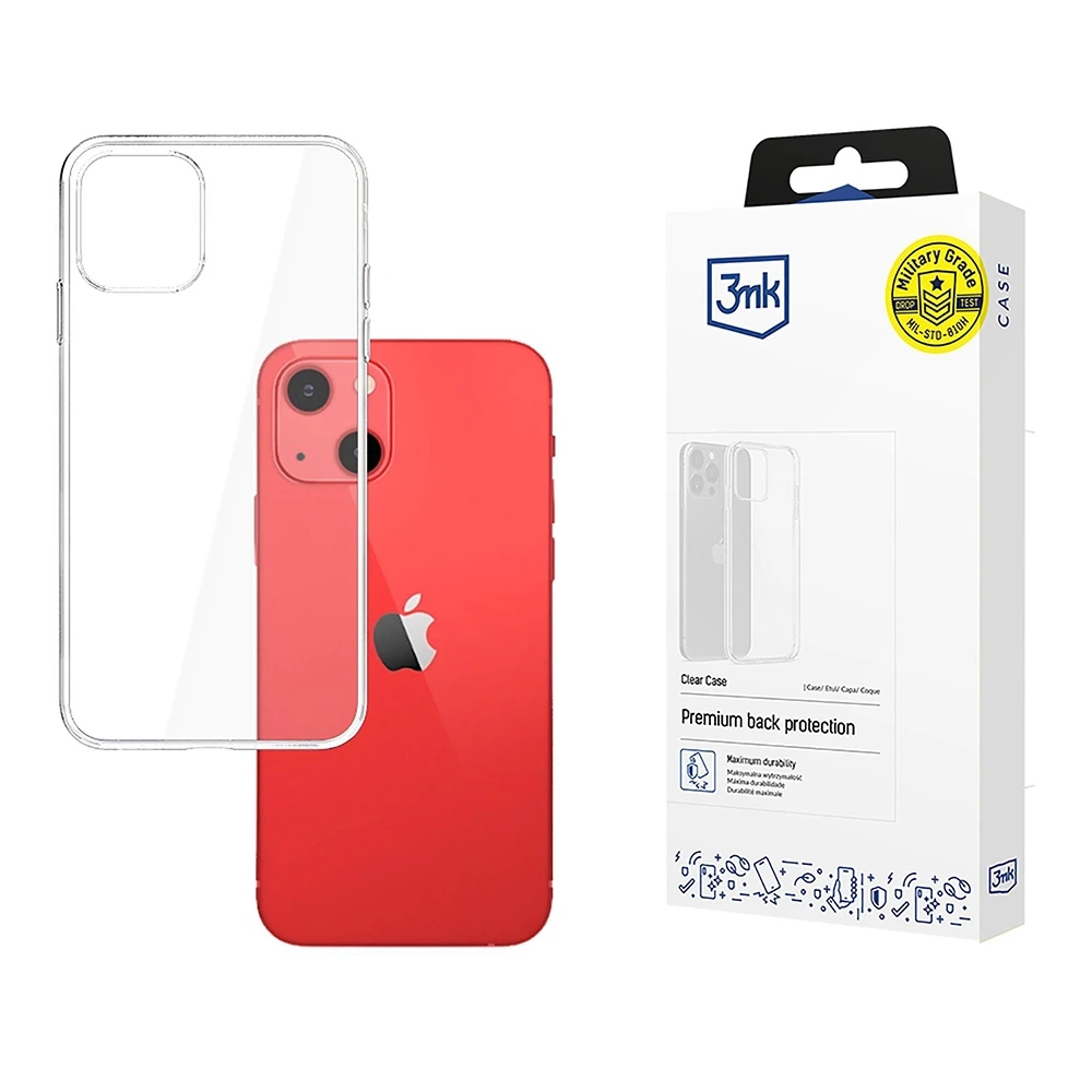 3mk Clear Case etui ochronne na iPhone 13 przezroczyste