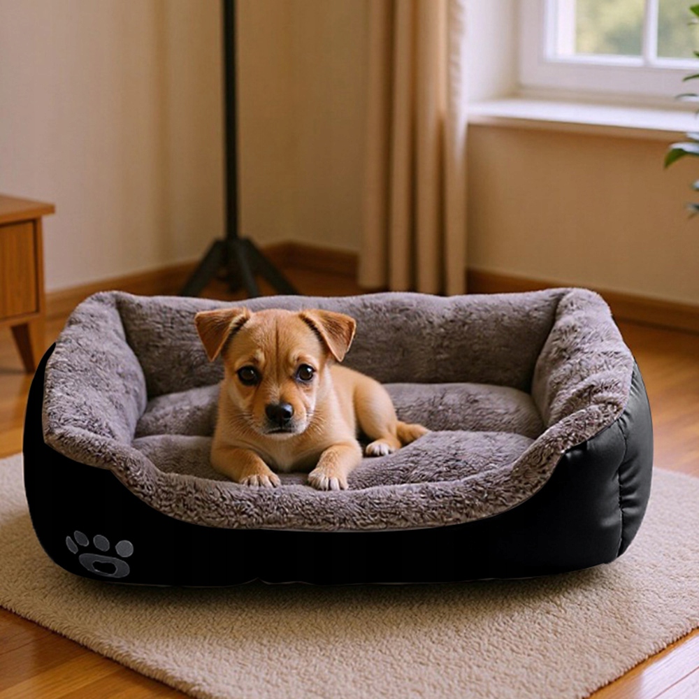 Levně Pelíšek pro psa kočku velká pohovka postel měkká kotec polštář pohovka