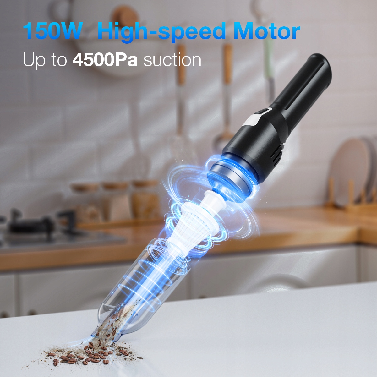 Odkurzacz Ręczny Samochodowy Bezprzewodowy Mocny Kod producenta 509juvbc22