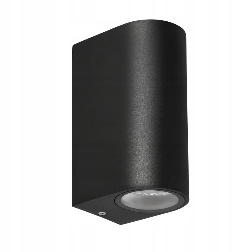 Venkovní fasádní zahradní lampa černá, podlouhlá, horní část, Candellux