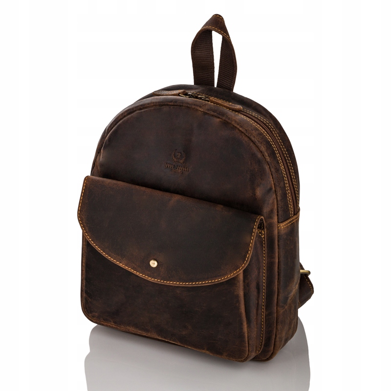 Dámský kožený Batoh retro vintage Paolo Peruzzi dámský batoh