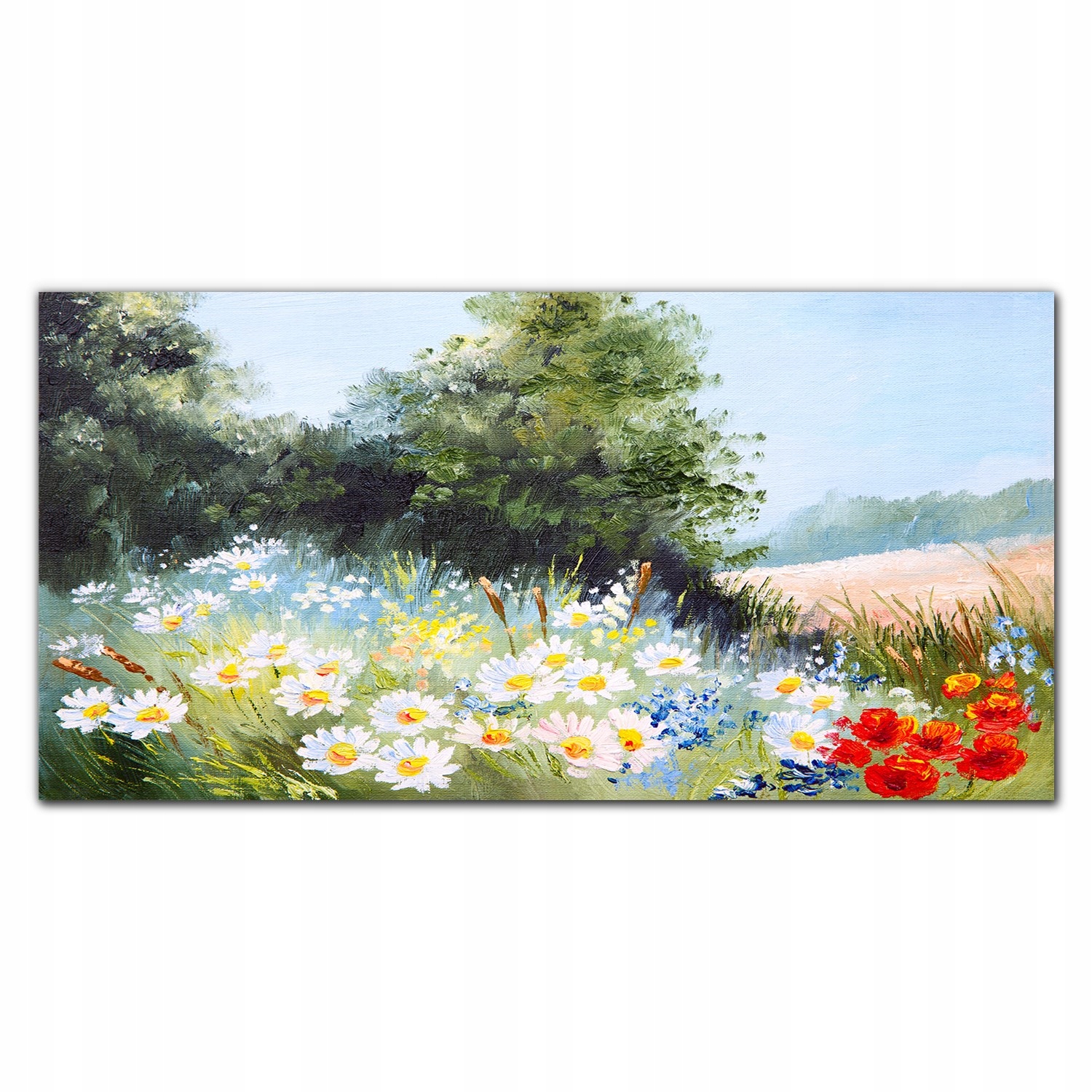 Obraz na plátně Květiny stromy příroda 140x70 cm