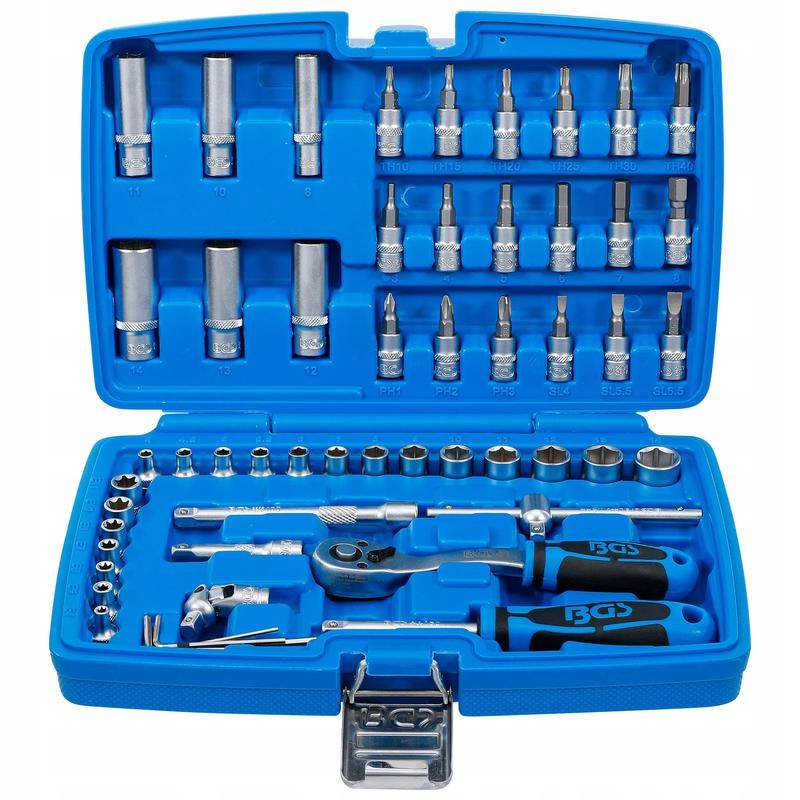 Sada nástrčných klíčů s pohonem 6,3 mm (1/4") 53 ks, Bgs 2147