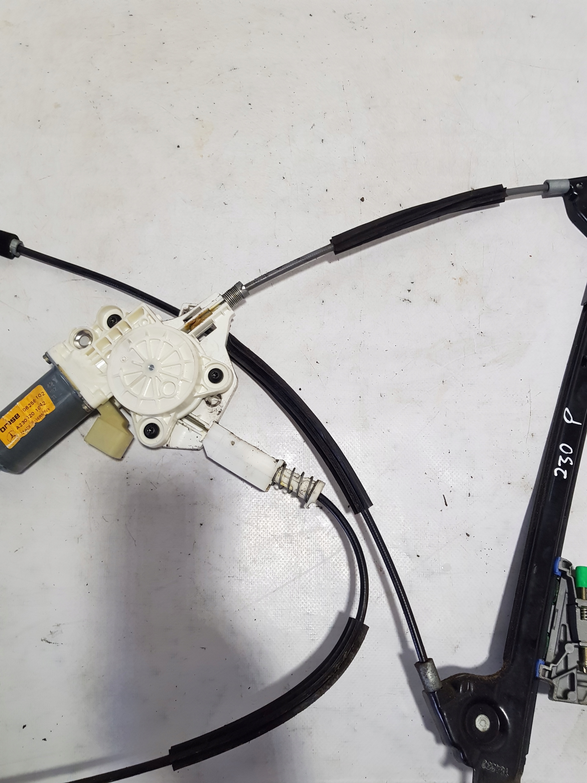 window regulator mechanism right front MERCEDES SL R230 W230