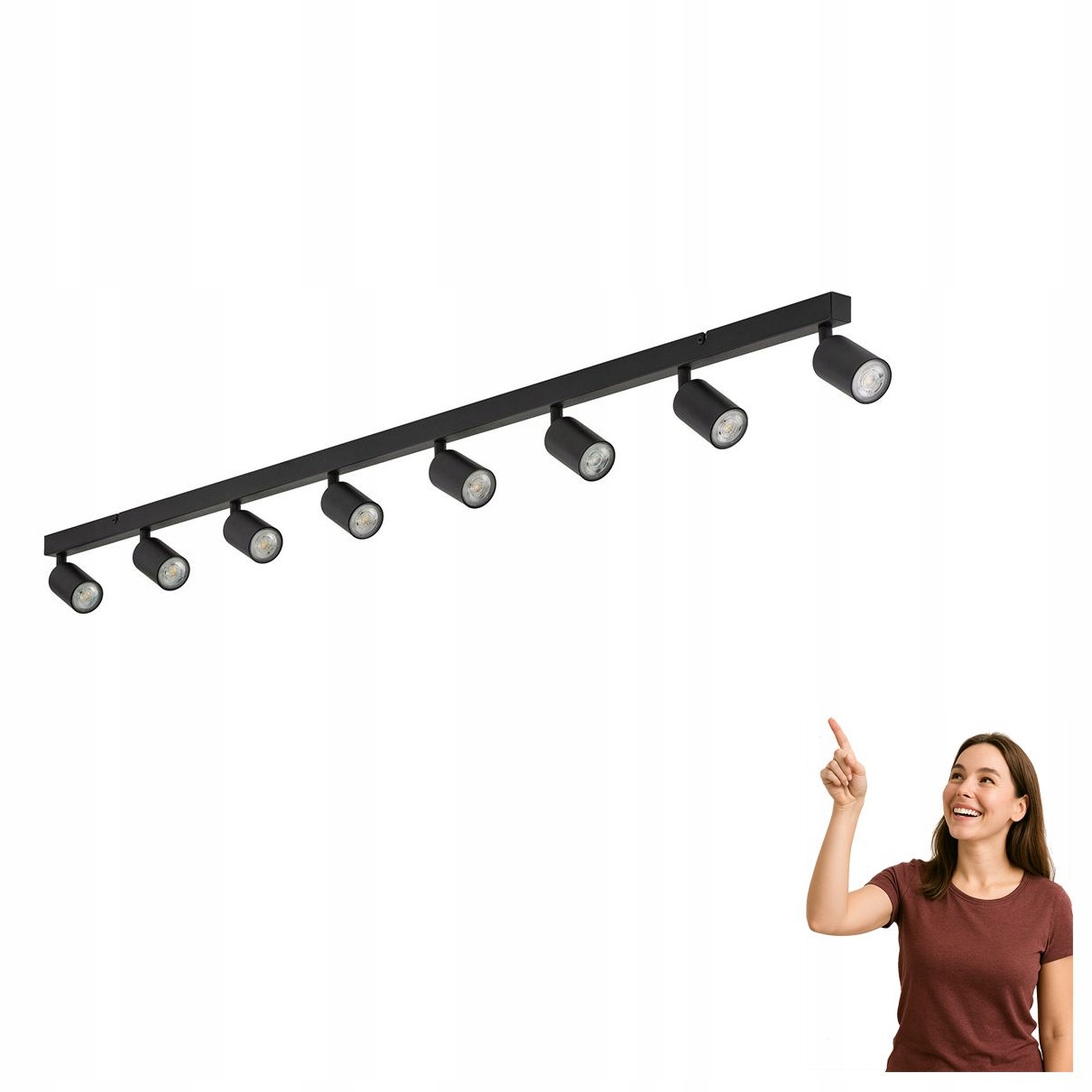 Lampa reflektor spot Top Black 6179 Tk Lighting