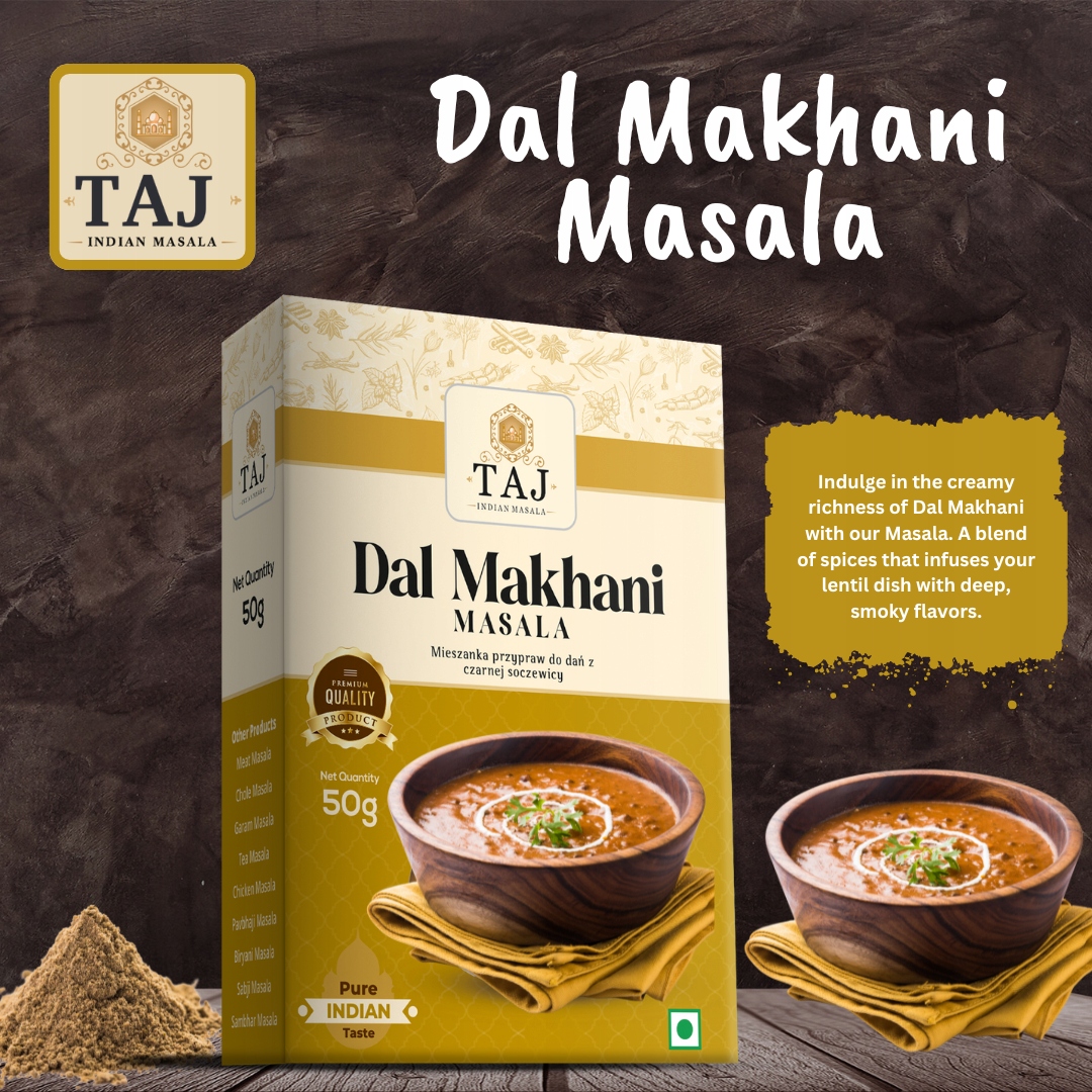 TAJ INDIAN MASALA DAL MAKHANI 50G Brand other