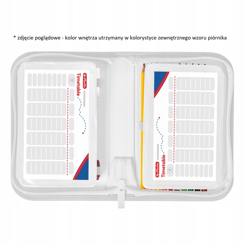 Piórnik rozkładany pojedynczy Herlitz Typ rozkładany pojedynczy
