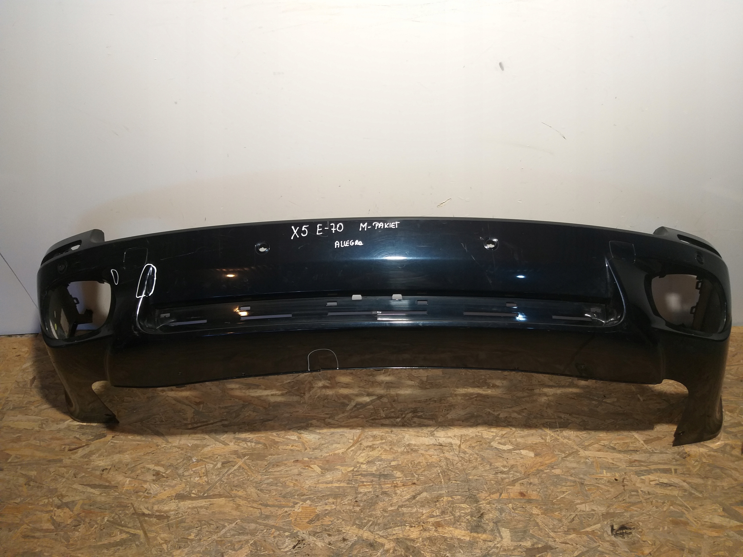bumper rear part BMW X5 E70 m-packet