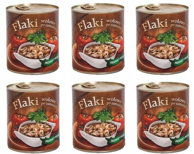 Levně 6 x 800 g Yabra Hovězí dršťky po zamojsku Zgrzewka