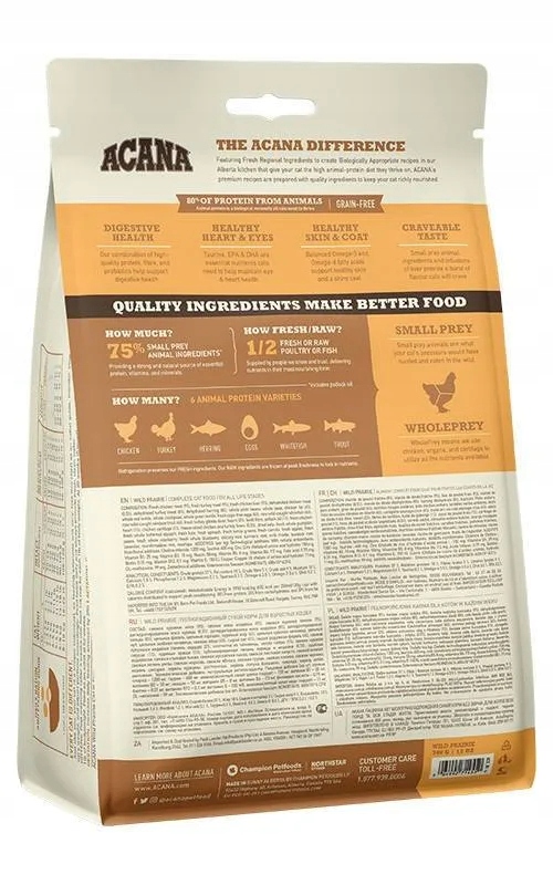 Levně Acana Wild Prairie Cat 1,8 kg