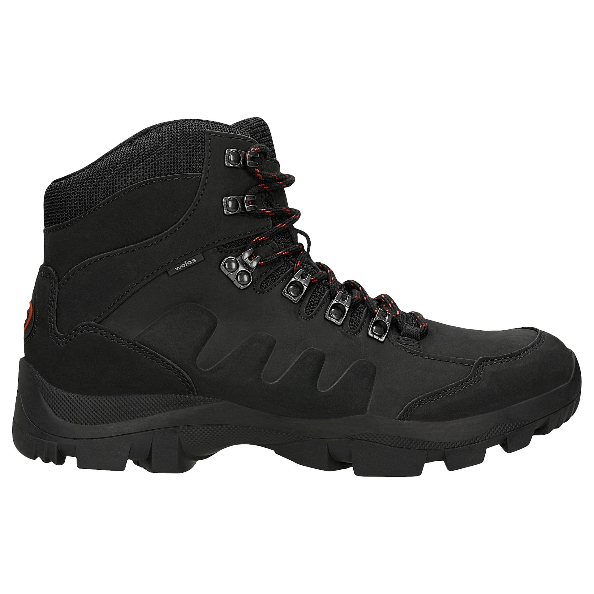 Černé vysoké pánské trekové boty vel.