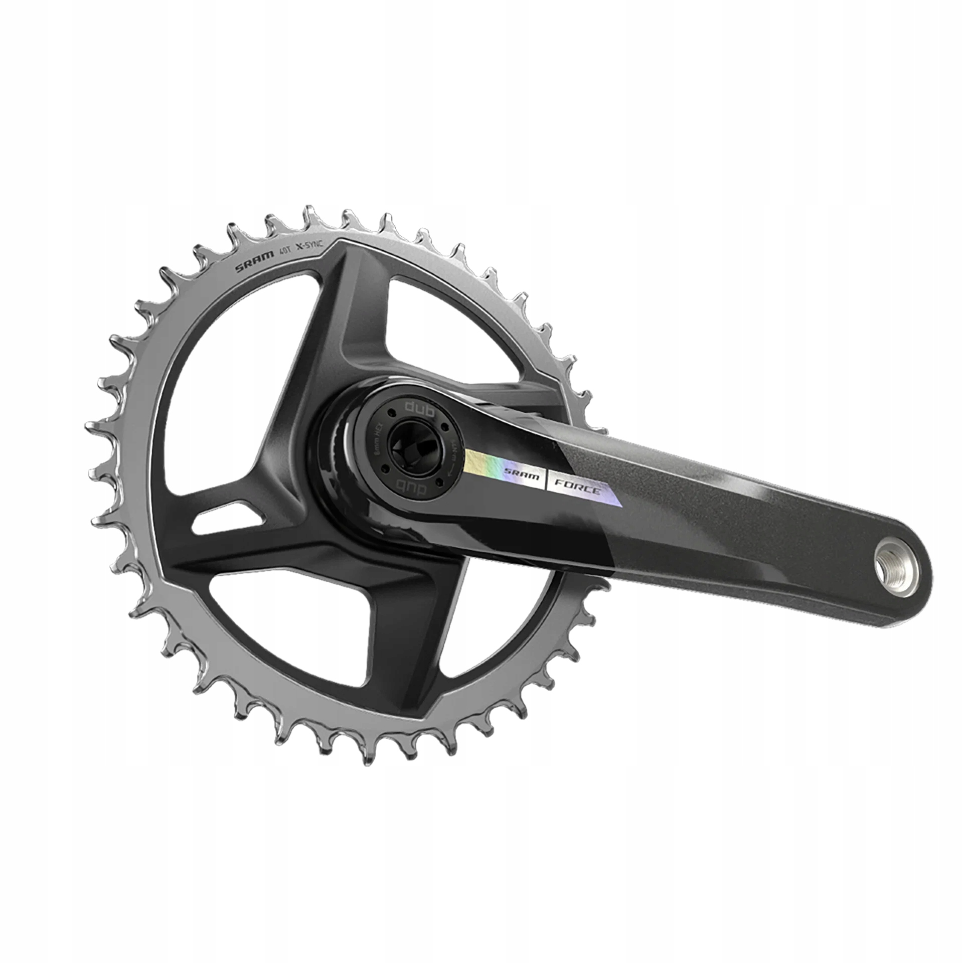 Sram Kliky Force 1 D2 172, 5mm, 40z, alu, ir, 12- s. , dub, dm, bez Lož.