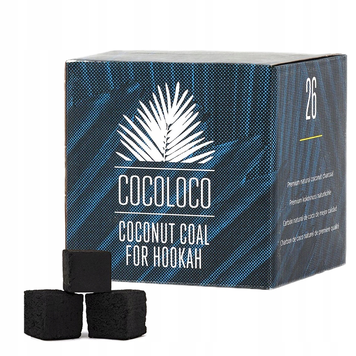 WĘGIEL KOKOSOWY COCOLOCO 1KG (26MM) – WYBÓR PROFESJONALISTÓW