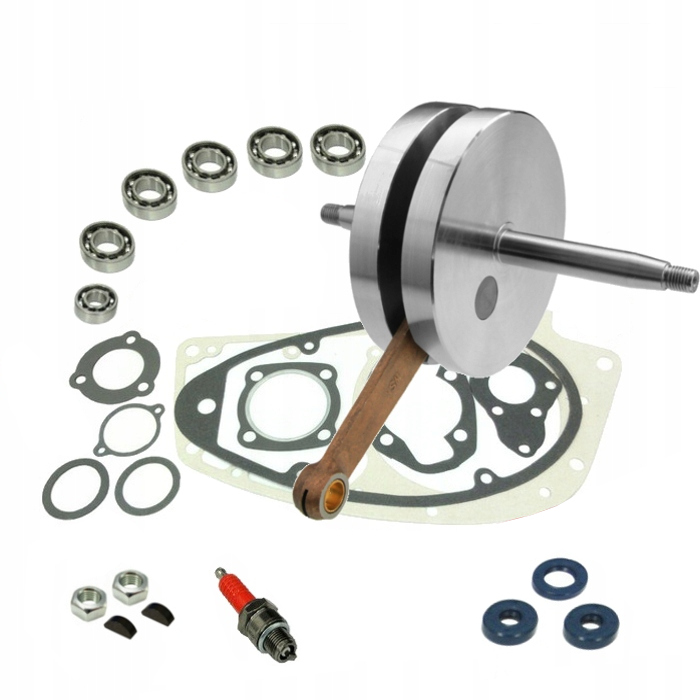 WSK 125 WFM ЗАВОД КОЛЕНЧАТОГО ВАЛА ДВИГАТЕЛЯ