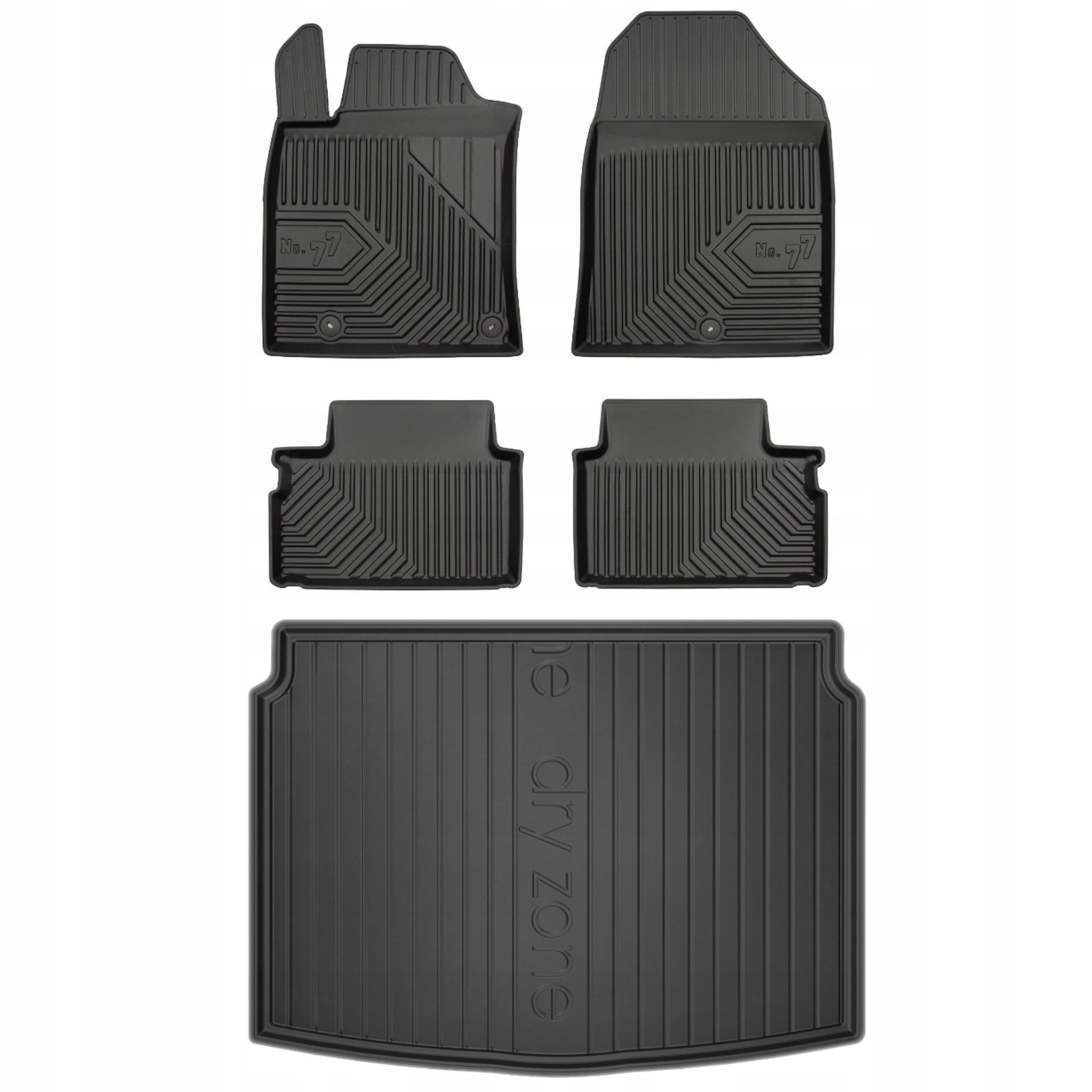 Koberčeky rohož Kia Ceed 3 18- Hb spodná podlaha