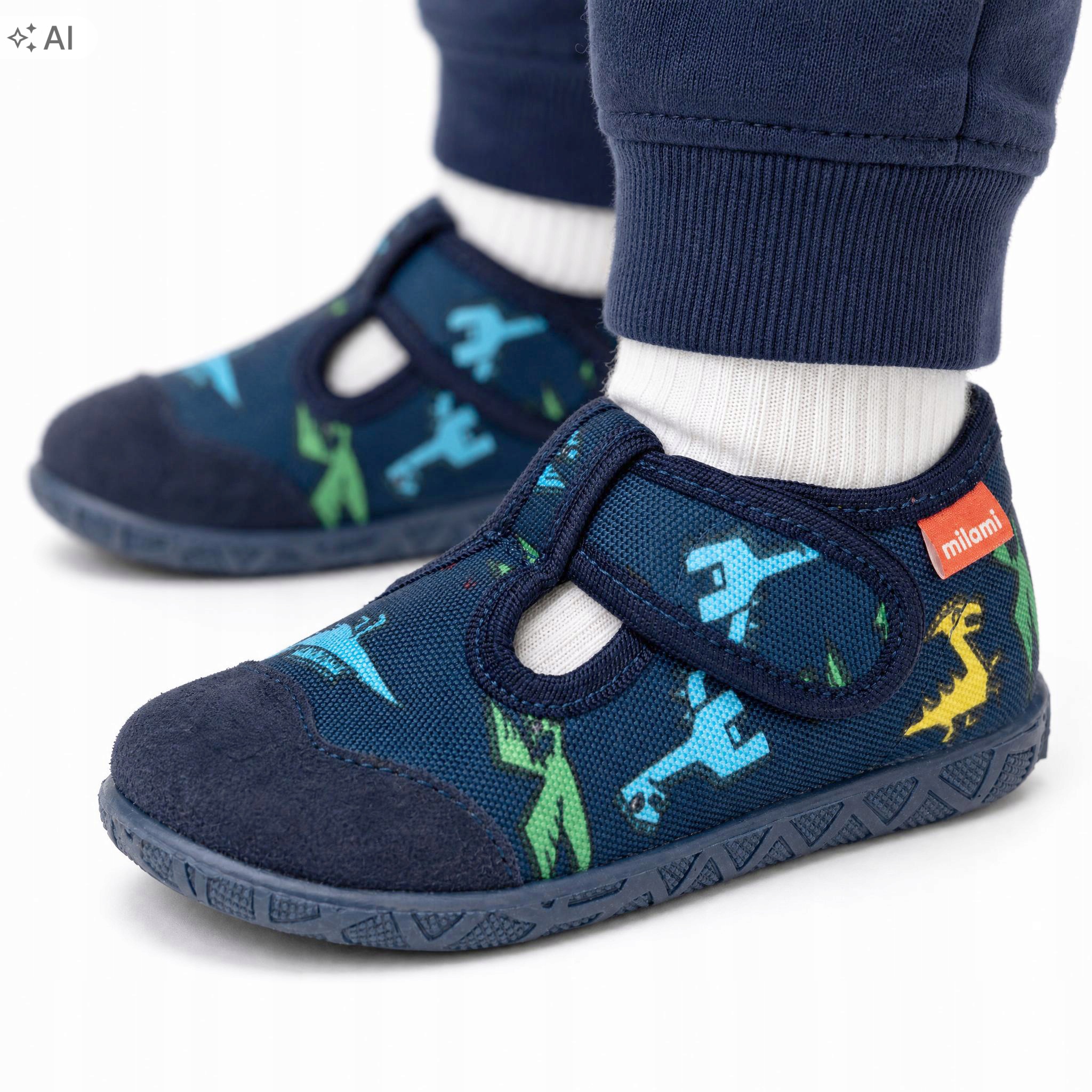 Kapcie, buty dziecięce Milami 112-BR-78-BLUE