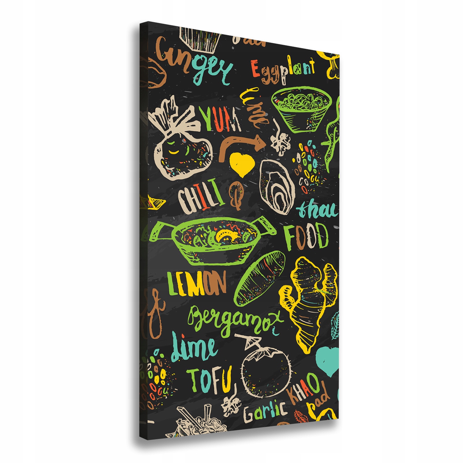 

Foto obraz na płótnie Tajskie potrawy 70x140 cm