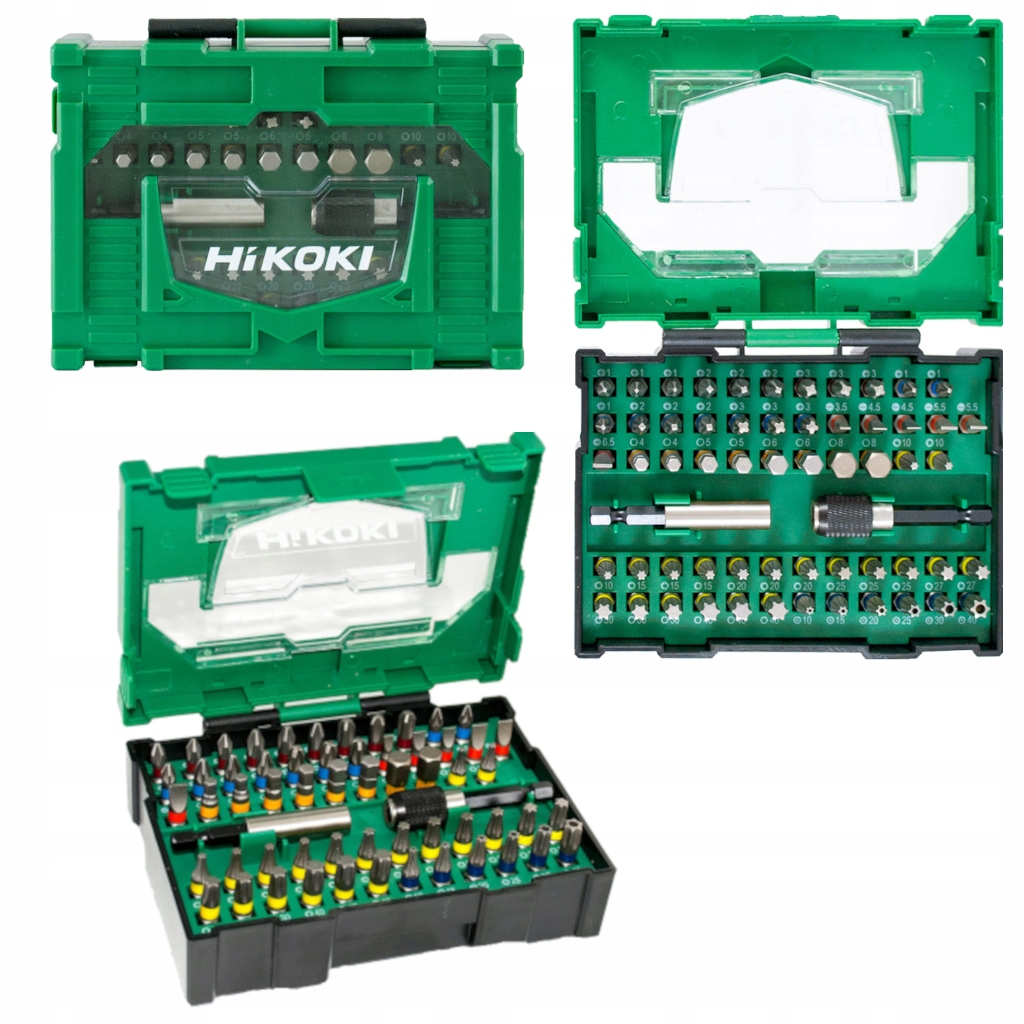

Zestaw Bitów 60PC Hikoki Box II 40030024