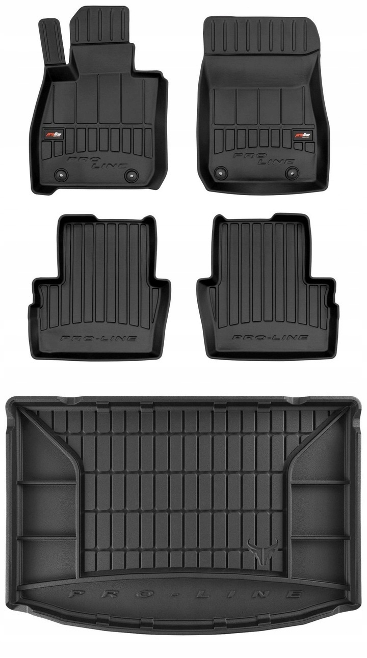 Set 3D gumové rohože Mazda CX-3 2015-2022 g